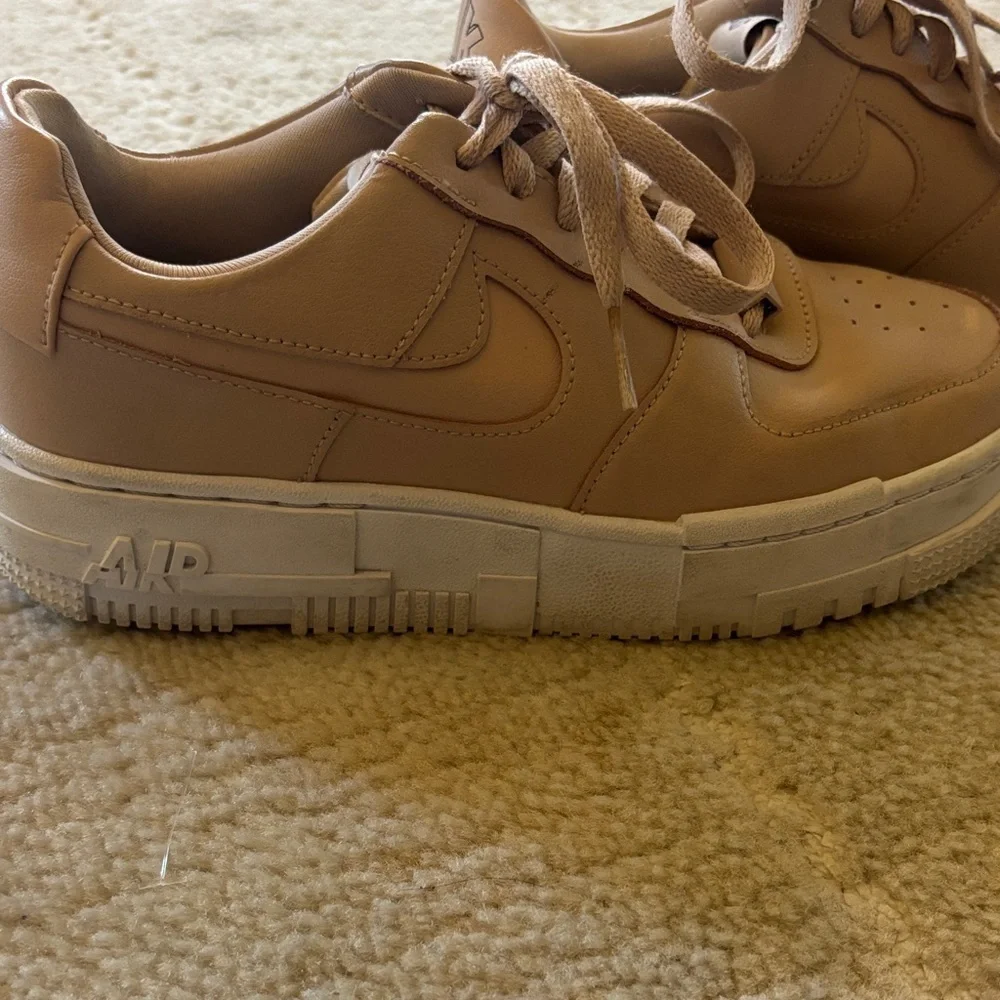 Nike AirForce 1 pixel shoes size 6.5